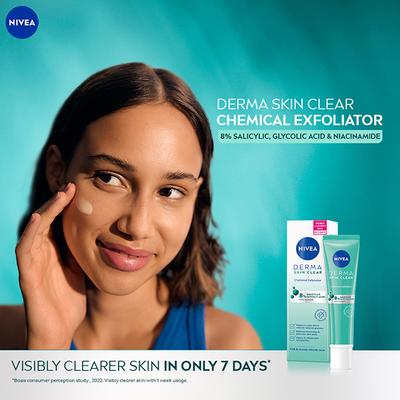 Nivea Face Derma Skin Clear Exfoliator 40 ml - Scrubs & Exfoliants