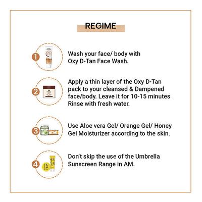 Keya Seth Aromatherapy Oxy De Tan Clay Foaming Facewash Hydration and Moisturizing Infused with Clove and Camphor Oil 100 ml - Face Wash & Cleansers