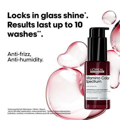 L'Oreal Professionnel Vitamino Color Spectrum Glass Shine Serum for All Colored Hair 30 ml - Hair Serums