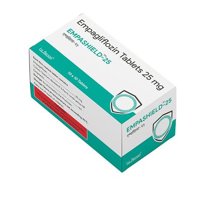 EMPASHIELD 25 Tablet 10's - Diabetes-Ant