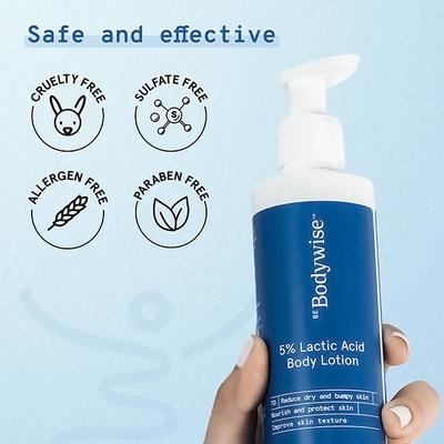 Be Bodywise 5% Lactic Acid Body Lotion for Even Skin Texture 200 ml - Creams/Oils/Lotions