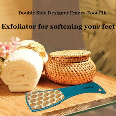 Babila Double Side Designer Emery-Foot File- PC-v 026 1's - Foot Scrubs