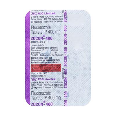 Zocon 400mg Tablet - Fungal Infections-Anf