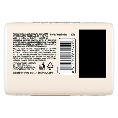 Lux Bright Glow Jasmine & Vitamin E For Glowing Skin Beauty Bar Mega Pack (Pack of 3) 300 gm - Soaps