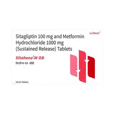 SITAHENZ M OD Tablet 10's - Diabetes-Ant