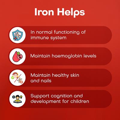 LIVOGEN STRAWBERRY FLAVOUR IRON Gummies 30's - Anaemia-VMA