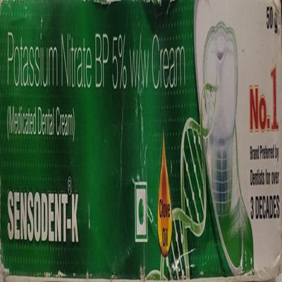 SENSODENT K Dental Cream 50gm - Oral Care - P-Mou