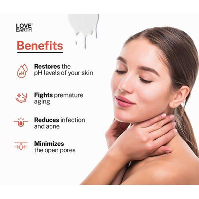Love Earth Anti Acne Serum With Pure Vitamin C & Witch Hazel 30 ml - Face Serum