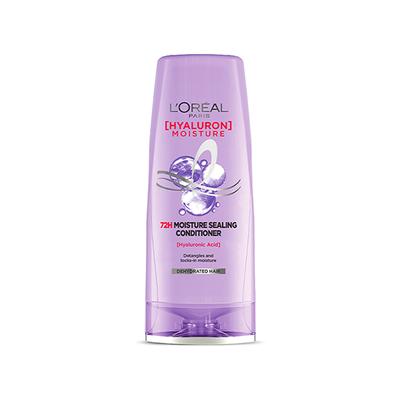 Loreal Paris Hyaluron Moisture 72H Moisture Sealing Conditioner for Dry and Dehydrated Hair 386 ml - Conditioners