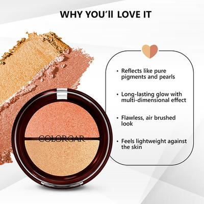 Colorbar Sexy Twosome Highlighter 12gm - Highlighters & Illuminators