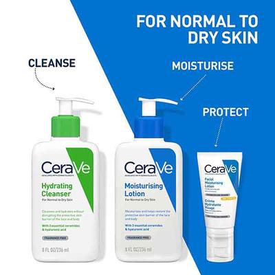 CeraVe Moisturising Lotion for Normal to Dry Skin 236 ml - Lotions & Creams