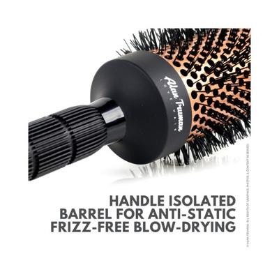 Alan Truman Gold Ceramic Blow-Drying Brush-Small 1's - Hair Brushes