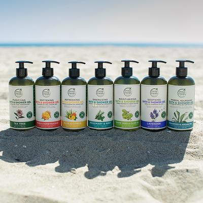 Petal Fresh Energizing Rosemary and Mint Bath and Shower Gel 475 ml - Shower Gels & Body Wash