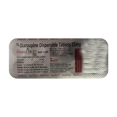 OLAWAY 15 DT Tablet 10's - Schizophrenia-Aps