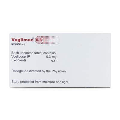 Voglimac 0.3mg Tablet 10'S - Diabetes-Ant