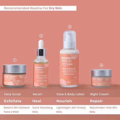 BrownSkin Beauty Brown Bakery Face and Body Lotion 100 ml - Face Moisturizers