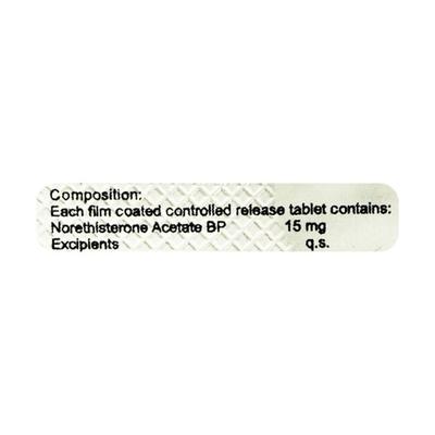 GYNASET CR 15 Tablet 5's - Hormonal Therapy-Oes