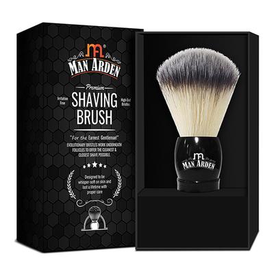 Man Arden Premium Shaving Brush - Irritation Free, High-End Bristles 1's - Shaving Brushes
