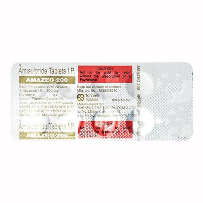 Amazeo 200mg Tablet 10'S - Schizophrenia-Aps