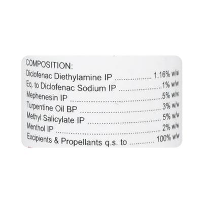 Systaflam Spray 55gm - Pain relief-Nsa