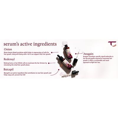 Tasya Onion & Pea Protein Hair Growth Serum 50 ml - Hair Serums