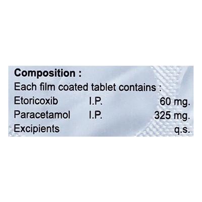 COXITAS P Tablet 10's - Pain relief-Nsa