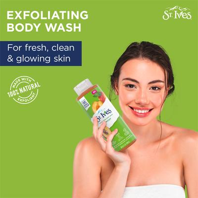 St. Ives Exfoliating Apricot Body Wash 473 ml - Shower Gels & Body Wash
