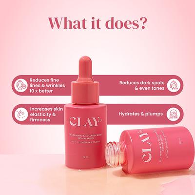 Clayco Cell Renewal & Collagen boost Retinal Serum 30 ml - Face Serum