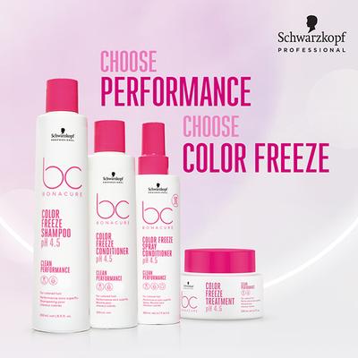 Schwarzkopf Professional Bonacure Color Freeze shampoo pH 4.5,with Vegan Keratin 1000 ml - Conditioners
