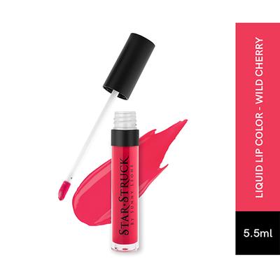 Star Struck by Sunny Leone Liquid Lip Color Wild Cherry 5.5 ml - Liquid Lipsticks