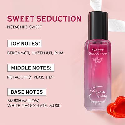 Mcaffeine Fien Rush Perfume Gift Set For Women-12 Hrs Longlasting EDP- Vanilla Muse, Cherry Wine 20Ml Each 4's - Women Perfumes (Edt/Edp)