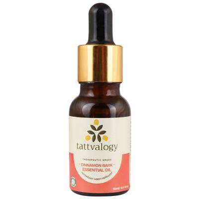 Tattvalogy Cinnamon Bark Essential Oil Therapeutic Grade 15 ml - Essential Oils