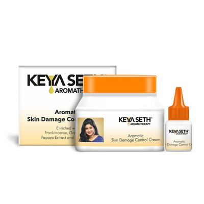 Keya Seth Aromatherapy Aromatic Skin Damage Control Cream + Serum 45gm - Face Creams