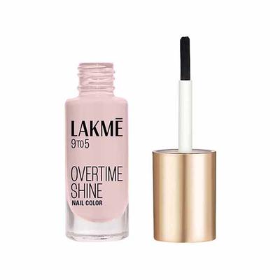 Lakme 9To5 P+G Nail Blush Pink 6 ml - Nail Polish