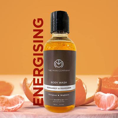 The Man Company Body Wash for Men with Bergamot & Mandarin 250 ml - Shower Gels & Body Wash