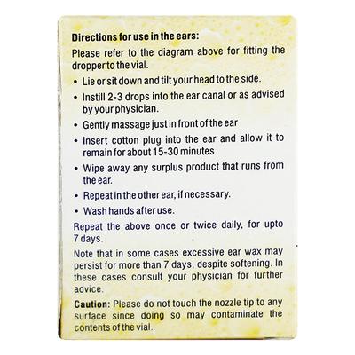 SOLIWAX A Ear Drops 10ml - Ear Conditions-Oth