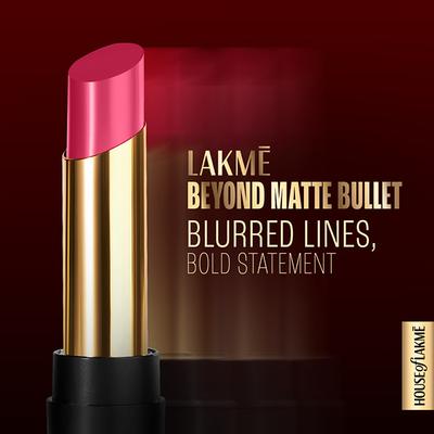 Lakme Absolute Beyond Matte Lip 201 Pinkpower 3.4 gm - Lipsticks