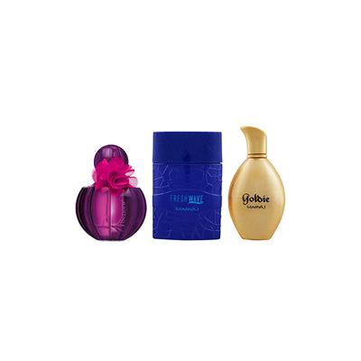Ajmal Senora EDP Floral Perfume & Maryaj Fresh Wave For Him EDP & Goldie EDP 1's - Perfumes (Edt/Edp)