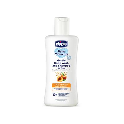 Chicco Baby Moments Gentle Bodywash & Shampoo 100 ml - Baby Body Wash