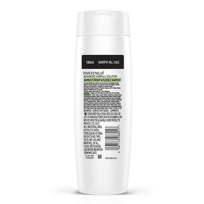 Pantene Advanced Hairfall Solution with Bamboo Shampoo 180 ml - Shampoos