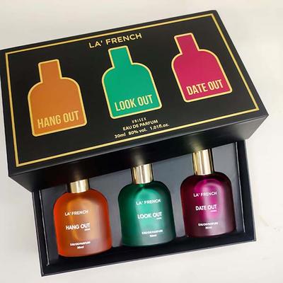 La French Hang Out, Look Out and Date Out Perfume Gift Set For Unisex - 90 ml - Women Perfumes (Edt/Edp)