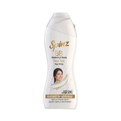 Spinz Bb Face Talc Pearl White 15 gm - Talcum Powders