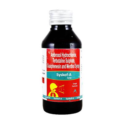 SYSKOF A Cough Syrup 100ml - Cough And Cold-Cou