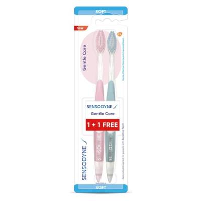 Sensodyne Gentle care soft Toothbrush (Buy 1 Get 1 Free) 1's - Toothbrushes