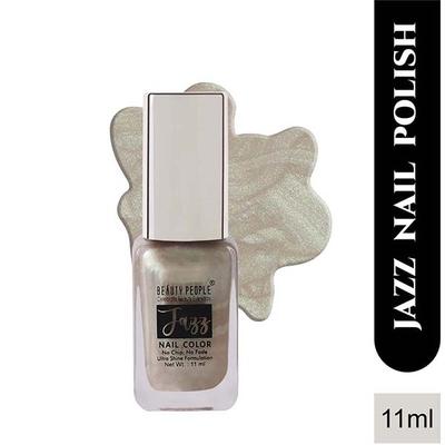 Beauty People Jazz Nail Color 15 Shiny White 11 ml - Nail Polish