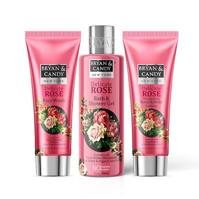 Bryan & Candy Rose Kit 500ml 4's - Creams/Oils/Lotions