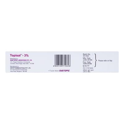 Topisal 3% Ointment 30gm - Skin Infections-Toc