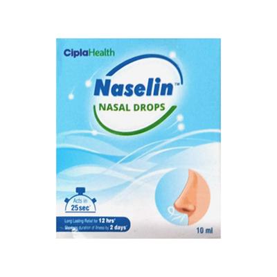 Naselin 0.05% Decongestant Nasal Solution 10 ml - Nasal Decongestion