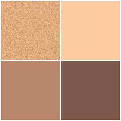 Matt Look Show it off Contour & Highlighter Combo Palette, All-In-1 Face Makeup Kit, Chestnut-02 18 gm - Contour