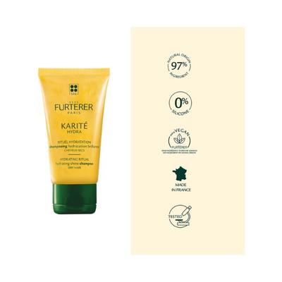 Rene Furterer Karite Hydra Hydrating Shine Shampoo dry hair 150ml - Shampoos